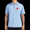 Cutter & Buck Virtue Eco Pique Tile Print Recycled Mens Polo Thumbnail