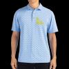 Cutter & Buck Virtue Eco Pique Tile Print Recycled Mens Polo Thumbnail