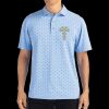 Cutter & Buck Virtue Eco Pique Tile Print Recycled Mens Polo Thumbnail
