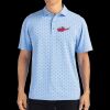 Cutter & Buck Virtue Eco Pique Tile Print Recycled Mens Polo Thumbnail