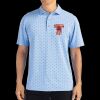 Cutter & Buck Virtue Eco Pique Tile Print Recycled Mens Polo Thumbnail