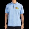 Cutter & Buck Virtue Eco Pique Tile Print Recycled Mens Polo Thumbnail