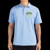 Cutter & Buck Virtue Eco Pique Tile Print Recycled Mens Polo Thumbnail