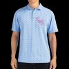 Cutter & Buck Virtue Eco Pique Tile Print Recycled Mens Polo Thumbnail