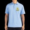 Cutter & Buck Virtue Eco Pique Tile Print Recycled Mens Polo Thumbnail