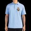 Cutter & Buck Virtue Eco Pique Tile Print Recycled Mens Polo Thumbnail