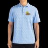 Cutter & Buck Virtue Eco Pique Tile Print Recycled Mens Polo Thumbnail