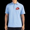 Cutter & Buck Virtue Eco Pique Tile Print Recycled Mens Polo Thumbnail
