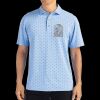Cutter & Buck Virtue Eco Pique Tile Print Recycled Mens Polo Thumbnail