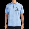 Cutter & Buck Virtue Eco Pique Tile Print Recycled Mens Polo Thumbnail