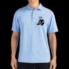 Cutter & Buck Virtue Eco Pique Tile Print Recycled Mens Polo Thumbnail