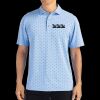 Cutter & Buck Virtue Eco Pique Tile Print Recycled Mens Polo Thumbnail
