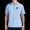 Cutter & Buck Virtue Eco Pique Tile Print Recycled Mens Polo Thumbnail