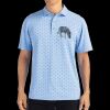 Cutter & Buck Virtue Eco Pique Tile Print Recycled Mens Polo Thumbnail
