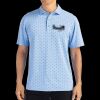 Cutter & Buck Virtue Eco Pique Tile Print Recycled Mens Polo Thumbnail