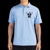 Cutter & Buck Virtue Eco Pique Tile Print Recycled Mens Polo Thumbnail