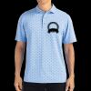 Cutter & Buck Virtue Eco Pique Tile Print Recycled Mens Polo Thumbnail