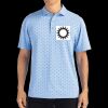 Cutter & Buck Virtue Eco Pique Tile Print Recycled Mens Polo Thumbnail