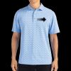 Cutter & Buck Virtue Eco Pique Tile Print Recycled Mens Polo Thumbnail