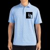 Cutter & Buck Virtue Eco Pique Tile Print Recycled Mens Polo Thumbnail