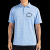 Cutter & Buck Virtue Eco Pique Tile Print Recycled Mens Polo Thumbnail