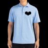 Cutter & Buck Virtue Eco Pique Tile Print Recycled Mens Polo Thumbnail