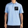Cutter & Buck Virtue Eco Pique Tile Print Recycled Mens Polo Thumbnail