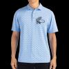 Cutter & Buck Virtue Eco Pique Tile Print Recycled Mens Polo Thumbnail