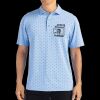 Cutter & Buck Virtue Eco Pique Tile Print Recycled Mens Polo Thumbnail