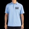 Cutter & Buck Virtue Eco Pique Tile Print Recycled Mens Polo Thumbnail