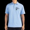 Cutter & Buck Virtue Eco Pique Tile Print Recycled Mens Polo Thumbnail