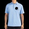 Cutter & Buck Virtue Eco Pique Tile Print Recycled Mens Polo Thumbnail