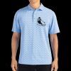 Cutter & Buck Virtue Eco Pique Tile Print Recycled Mens Polo Thumbnail