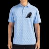 Cutter & Buck Virtue Eco Pique Tile Print Recycled Mens Polo Thumbnail