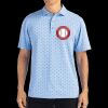 Cutter & Buck Virtue Eco Pique Tile Print Recycled Mens Polo Thumbnail
