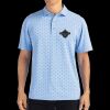 Cutter & Buck Virtue Eco Pique Tile Print Recycled Mens Polo Thumbnail