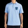 Cutter & Buck Virtue Eco Pique Tile Print Recycled Mens Polo Thumbnail