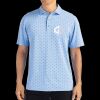 Cutter & Buck Virtue Eco Pique Tile Print Recycled Mens Polo Thumbnail