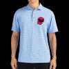 Cutter & Buck Virtue Eco Pique Tile Print Recycled Mens Polo Thumbnail