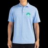 Cutter & Buck Virtue Eco Pique Tile Print Recycled Mens Polo Thumbnail
