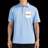 Cutter & Buck Virtue Eco Pique Tile Print Recycled Mens Polo Thumbnail