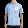 Cutter & Buck Virtue Eco Pique Tile Print Recycled Mens Polo Thumbnail