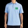 Cutter & Buck Virtue Eco Pique Tile Print Recycled Mens Polo Thumbnail