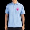 Cutter & Buck Virtue Eco Pique Tile Print Recycled Mens Polo Thumbnail