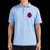 Cutter & Buck Virtue Eco Pique Tile Print Recycled Mens Polo Thumbnail