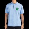 Cutter & Buck Virtue Eco Pique Tile Print Recycled Mens Polo Thumbnail