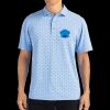 Cutter & Buck Virtue Eco Pique Tile Print Recycled Mens Polo Thumbnail
