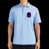 Cutter & Buck Virtue Eco Pique Tile Print Recycled Mens Polo Thumbnail
