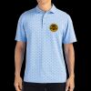 Cutter & Buck Virtue Eco Pique Tile Print Recycled Mens Polo Thumbnail