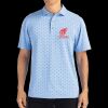 Cutter & Buck Virtue Eco Pique Tile Print Recycled Mens Polo Thumbnail